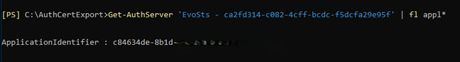 check Exchange AuthServer