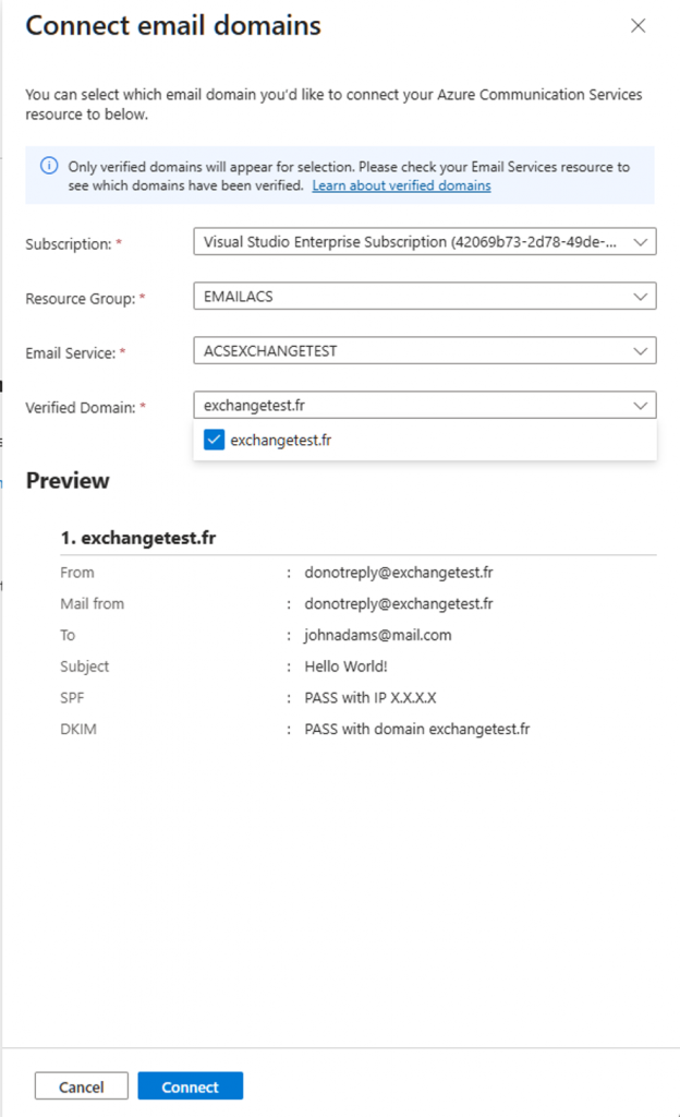 Create a communication service