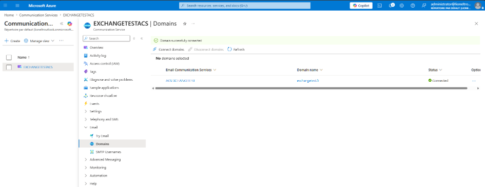 Create a communication service