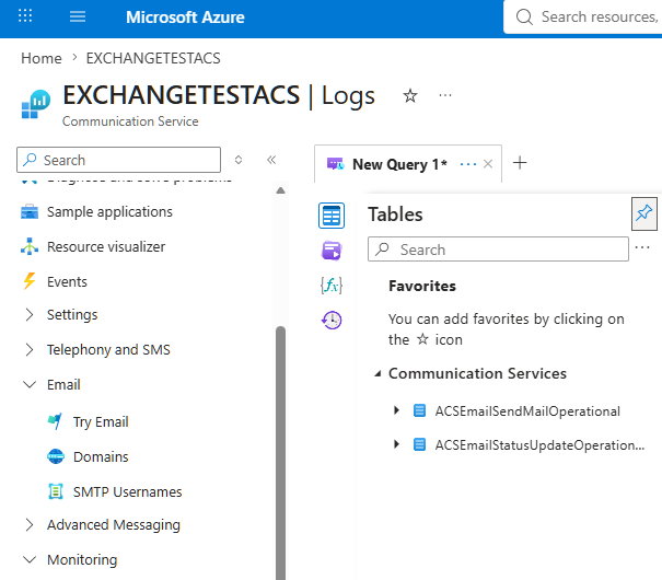 Enable logs and statistics